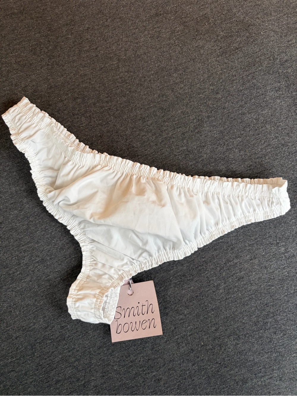 Smith Bowen - Eco-conscious Compostable Bio- Degradable Ruffled Thong